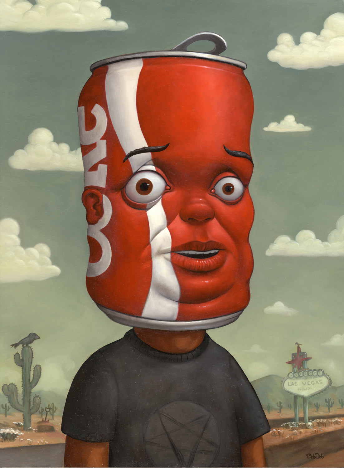 "Coke Head" Mini Print Paper Edition