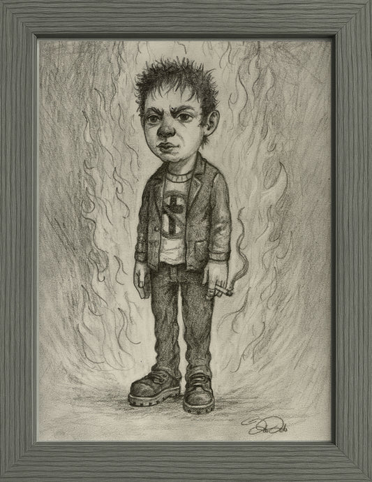 "Do What You Want" Graphite Drawing
