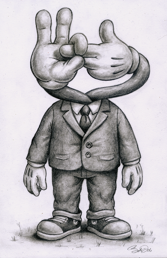 "Phuck Head" Graphite Drawing