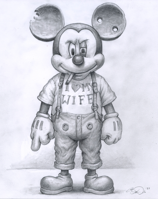 "I Love My wife" (Mickey Mouse Line Up)