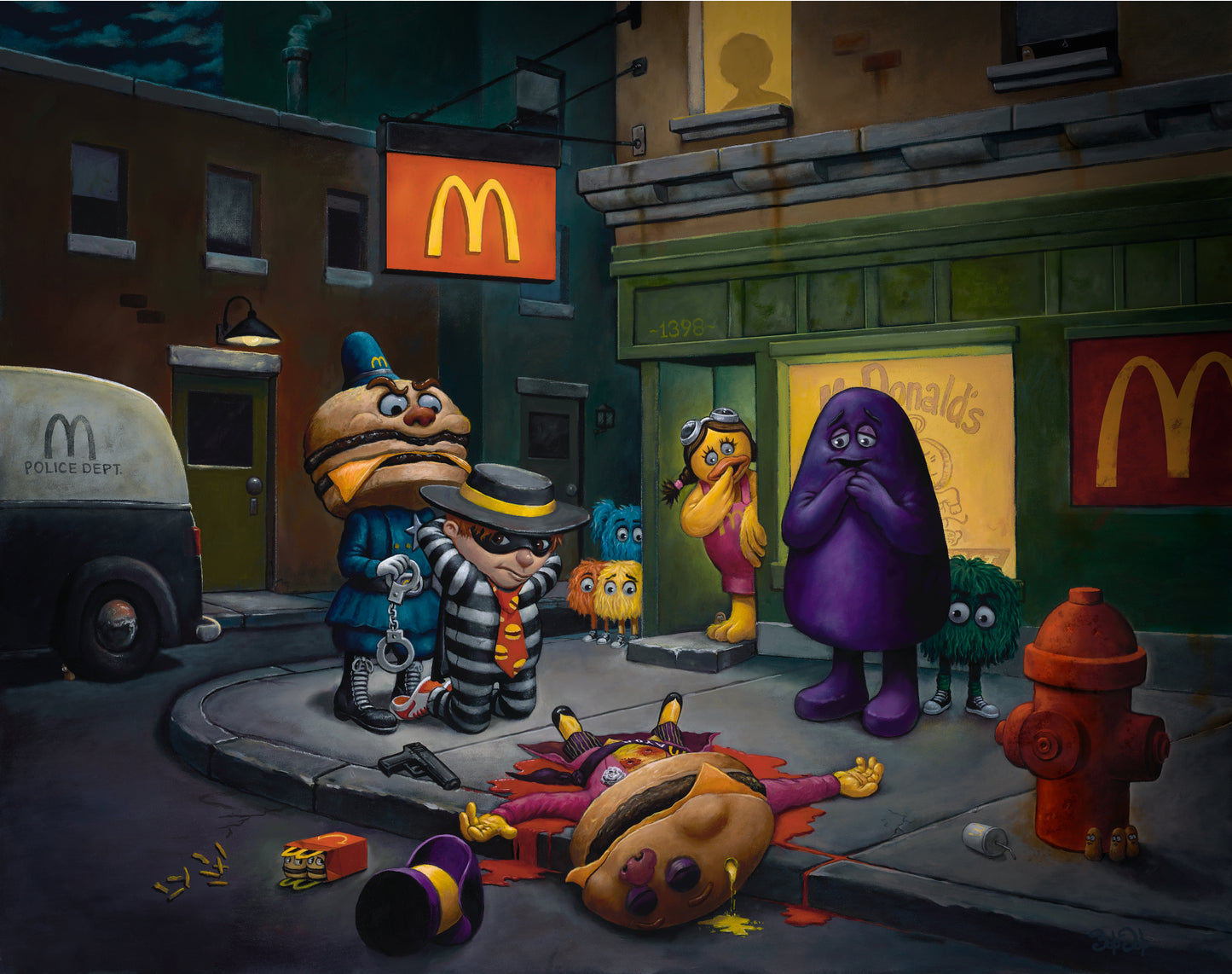 "McCheese Gets Greased" Aluminum Edition