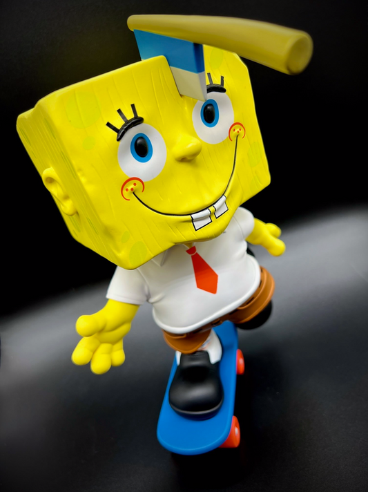 "Sponge Bob Block Head"  Vinyl Figure
