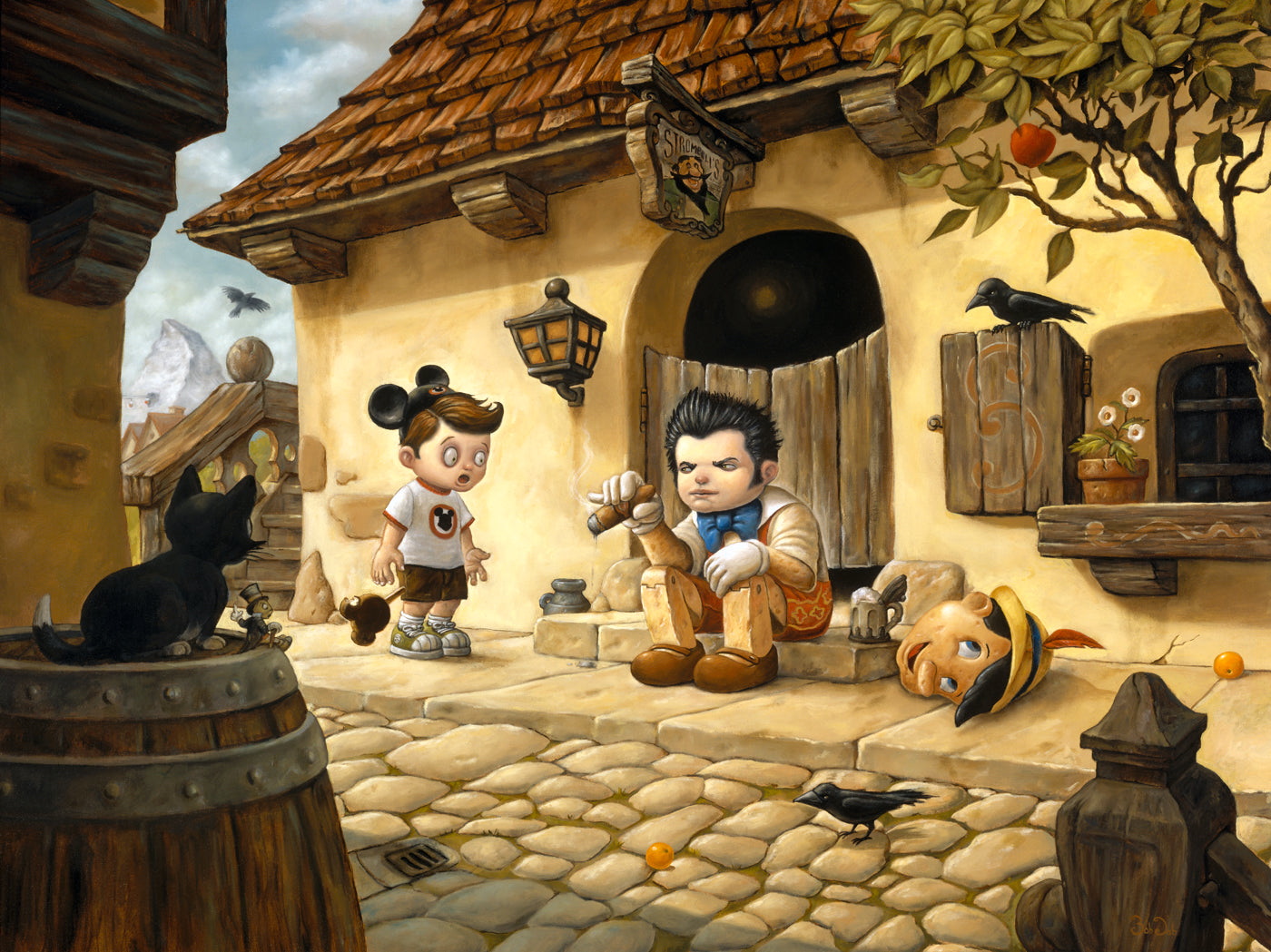 "Cigar Break"  Paper Edition