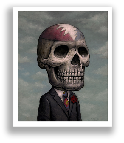 "Dead Head" Mini Print  Paper Edition