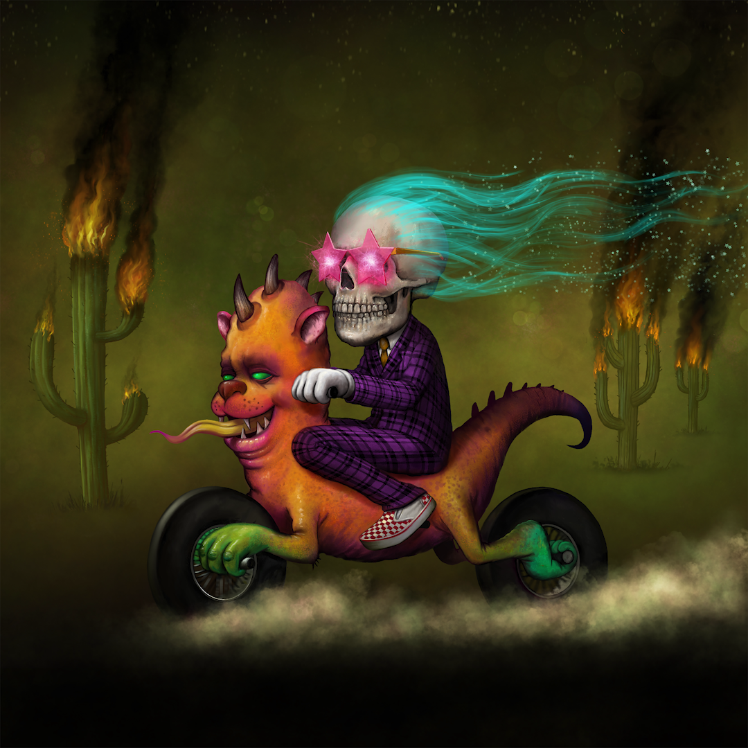 "Mi Bicicleta" Paper Print