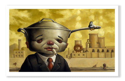 "Pot Head" Mini Print  Paper Edition