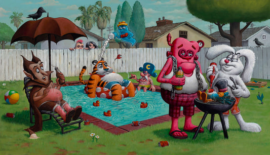 Sweet Day Poolside"  Paper Edition